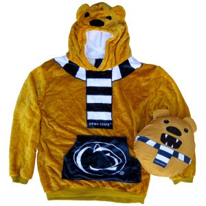 Adult Penn State Nittany Lion Snugible 2-in-1 Blanket Hoodie & Pillow
